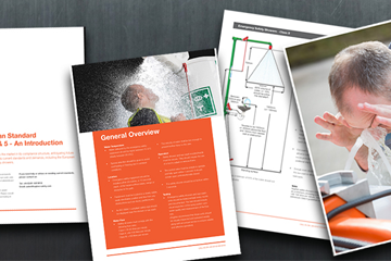 Updates to BS EN15154 standards for emergency safety showers