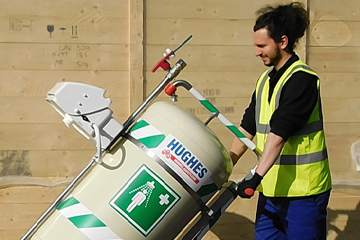 Benefit from the updated STD-40K/45G mobile safety shower